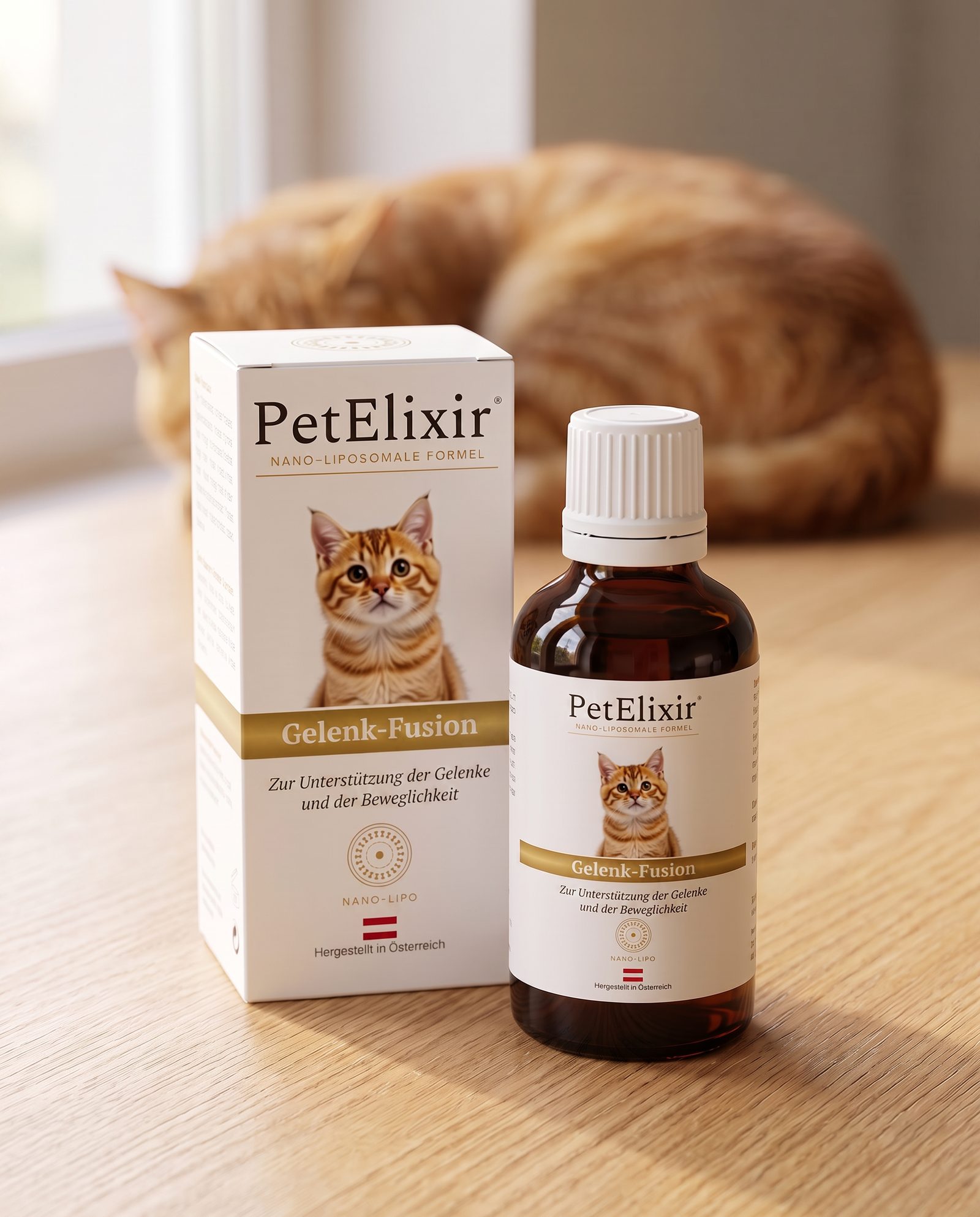 Gelenk-Fusion™ NanoLipoX™ – Ízületi elixír macskáknak – PetElixir™